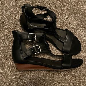 BareTraps Zip Back Strappy Sandal